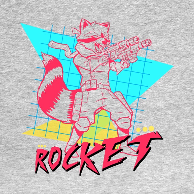 Rocket Racoon by Jetnder